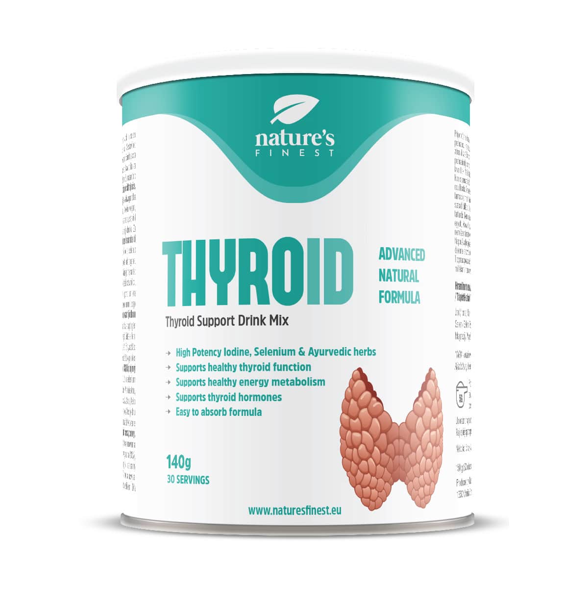 Thyroid Support Ital , Citrom ízű , Jód Szelén , Normál Pajzsmirigy Működés , L-tirozin , Ashwagandha