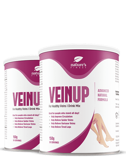 VEIN UP , 1+1 Ingyen , Természetes Megelőzés , Visszértágulatok , Jobb Vérkeringés , Gotu Kola Kivonat , C-vitamin , Forradalmi Formula